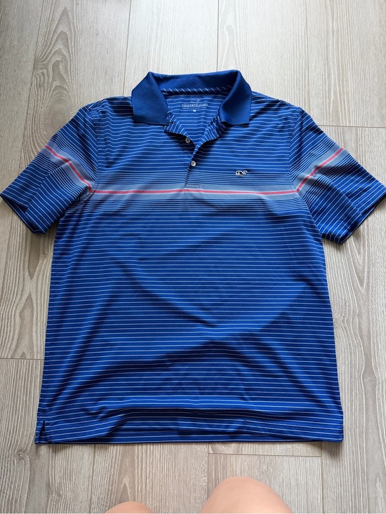 Vineyard Vines Other - Vineyard vines Men’s Sankaty Striped Performance Wear Golf Polo Shirt preppy